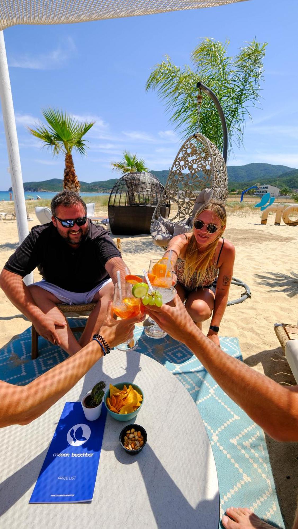 Cocoon Hotel-Beach Bar Sarti Exteriér fotografie