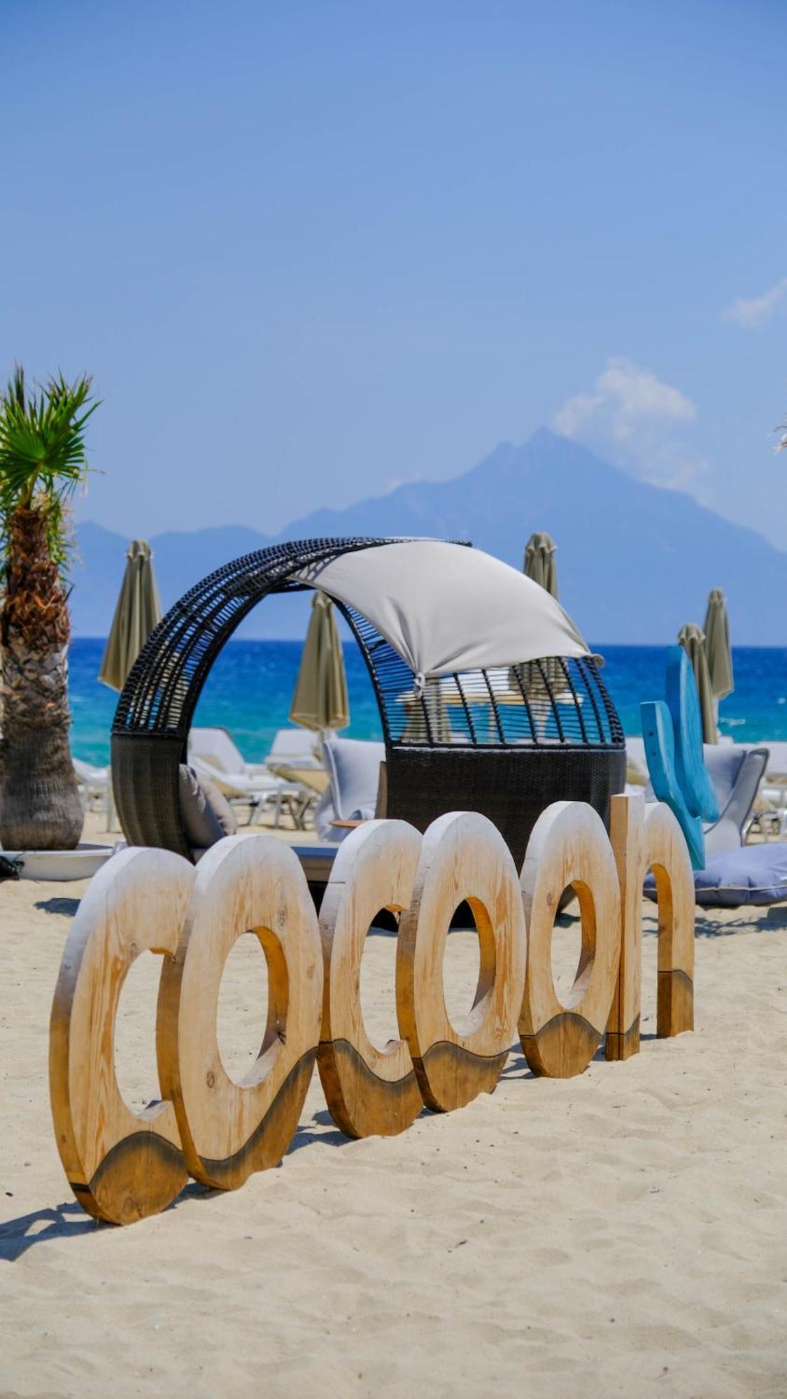 Cocoon Hotel-Beach Bar Sarti Exteriér fotografie